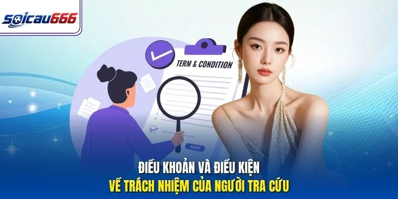 Điều khoản và điều kiện về trách nhiệm của người tra cứu