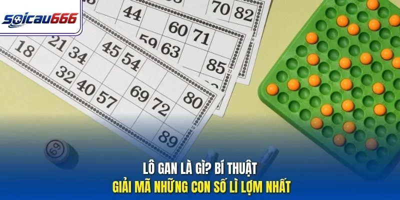 Lô Gan Là Gì? Bí Thuật Giải Mã Những Con Số Lì Lợm Nhất